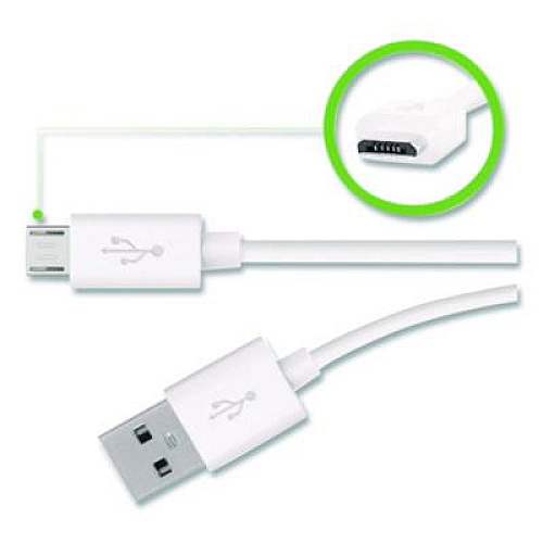 Belkin MIXIT Micro USB ChargeSync Cable, 4 ft, White (F2CU012BT04W)