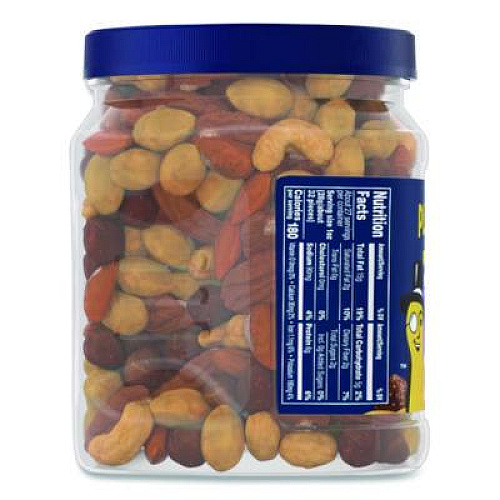Planters Salted Mixed Nuts, 27 oz Canister (01857)