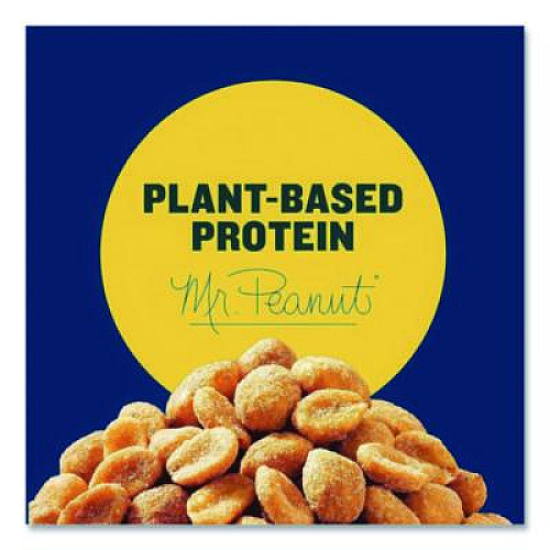Planters Honey Roasted Peanuts, 2.5 oz Tube, 15/Box (01652)