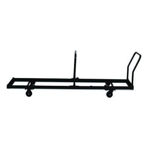 NPS Folding Chair Dolly For Vertical Storage, Metal, 1,100 lb Capacity, 19.25" x 81" x 38.5", Brown (DY35)