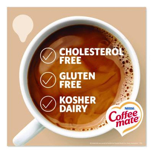 Coffee mate Liquid Coffee Creamer, Original, 0.38 oz Mini Cups, 50/Box, 4 Boxes/Carton (35110CT)
