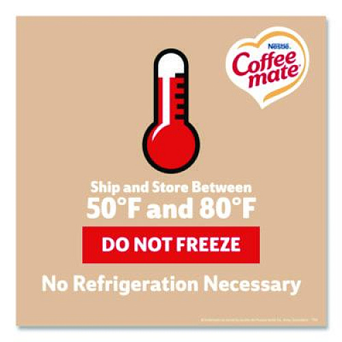 Coffee mate Liquid Coffee Creamer, Original, 0.38 oz Mini Cups, 50/Box (35110BX)