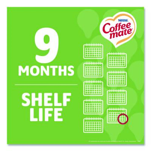 Coffee mate Liquid Coffee Creamer, Irish Cream, 0.38 oz Mini Cups, 50/Box, 4 Boxes/Carton (35112CT)