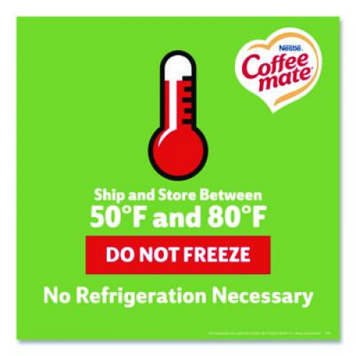 Coffee mate Liquid Coffee Creamer, Irish Cream, 0.38 oz Mini Cups, 50/Box, 4 Boxes/Carton (35112CT)