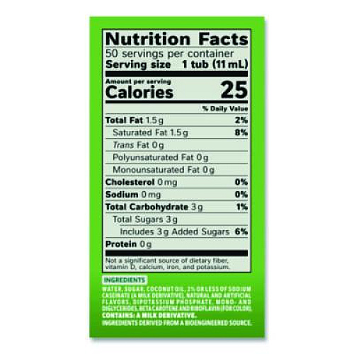 Coffee mate Liquid Coffee Creamer, Irish Cream, 0.38 oz Mini Cups, 50/Box, 4 Boxes/Carton (35112CT)