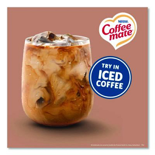 Coffee mate Liquid Coffee Creamer, Cafe Mocha, 0.38 oz Mini Cups, 50/Box, 4 Boxes/Carton (35115CT)