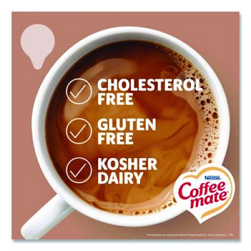 Coffee mate Liquid Coffee Creamer, Cafe Mocha, 0.38 oz Mini Cups, 50/Box, 4 Boxes/Carton (35115CT)