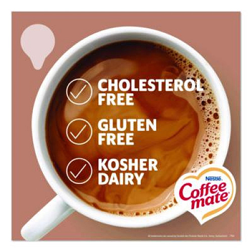 Coffee mate Liquid Coffee Creamer, Cafe Mocha, 0.38 oz Mini Cups, 50/Box (35115)