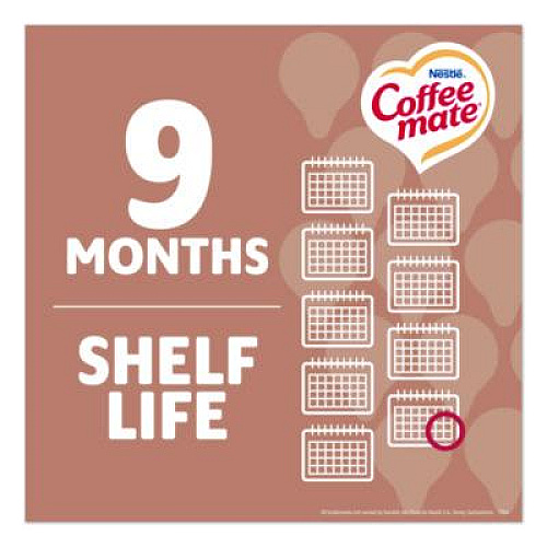 Coffee mate Liquid Coffee Creamer, Cafe Mocha, 0.38 oz Mini Cups, 50/Box (35115)