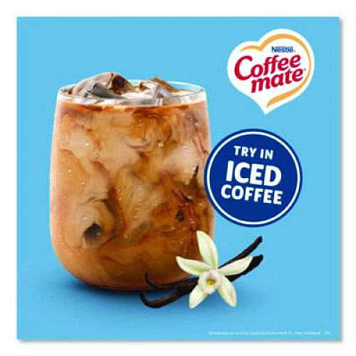 Coffee mate Liquid Coffee Creamer, French Vanilla, 0.38 oz Mini Cups, 50/Box, 4 Boxes/Carton (35170CT)