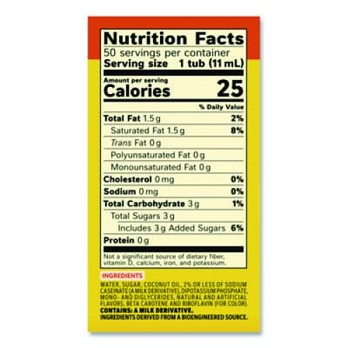 Coffee mate Liquid Coffee Creamer, Hazelnut, 0.38 oz Mini Cups, 50/Box, 4 Boxes/Carton (35180CT)