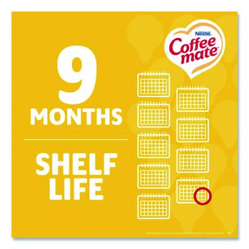 Coffee mate Liquid Coffee Creamer, Hazelnut, 0.38 oz Mini Cups, 50/Box (35180BX)