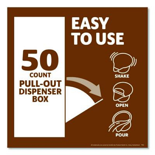 Coffee mate Liquid Coffee Creamer, Snickers, 0.38 oz Mini Cups, 50/Box (61425BX)