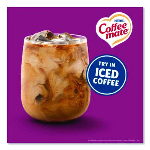Coffee mate Liquid Coffee Creamer, Salted Caramel Chocolate, 0.38 oz Mini Cups, 50/Box, 4 Boxes/Carton (77197CT)