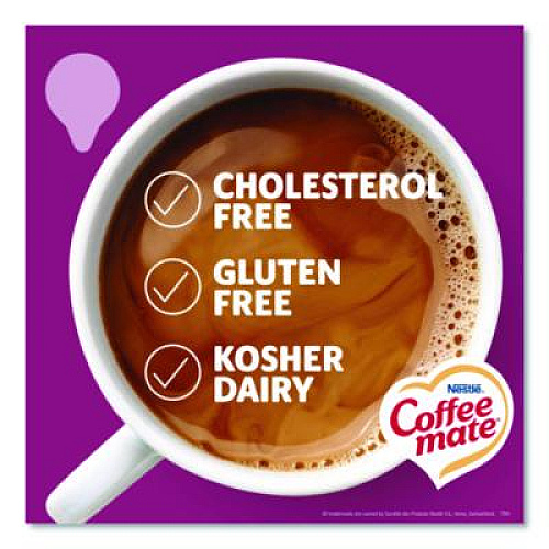 Coffee mate Liquid Coffee Creamer, Salted Caramel Chocolate, 0.38 oz Mini Cups, 50/Box, 4 Boxes/Carton (77197CT)