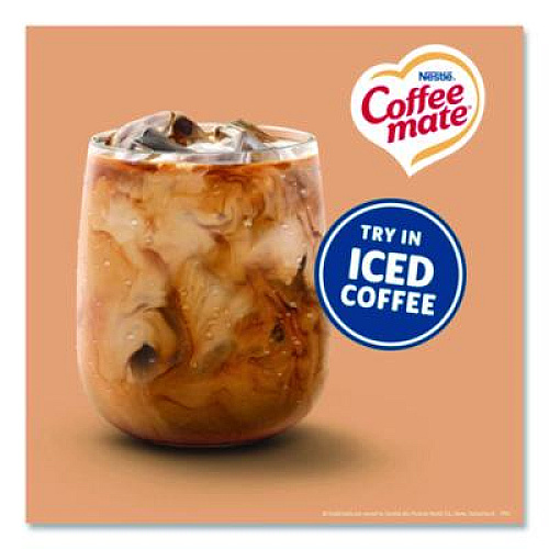 Coffee mate Liquid Coffee Creamer, Vanilla Caramel, 0.38 oz Mini Cups, 50/Box (79129)