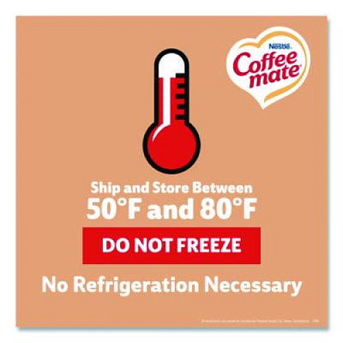 Coffee mate Liquid Coffee Creamer, Vanilla Caramel, 0.38 oz Mini Cups, 50/Box (79129)