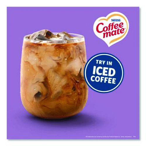 Coffee mate Liquid Coffee Creamer, Italian Sweet Cream, 0.38 oz Mini Cups, 50/Box, 4 Boxes/Carton (84652CT)