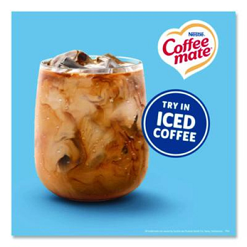 Coffee mate Liquid Coffee Creamer, Zero Sugar French Vanilla, 0.38 oz Mini Cups, 50/Box, 4 Boxes/Carton (91757CT)