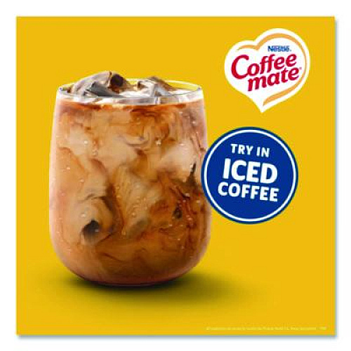 Coffee mate Liquid Coffee Creamer, Zero Sugar Hazelnut, 0.38 oz Mini Cups, 50/Box (98468BX)
