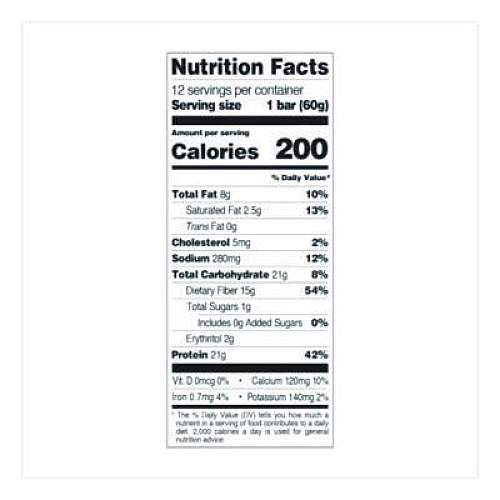 Quest Protein Bars, Cookies and Cream, 2.12 oz Bar, 12 Bars/Box (00018)