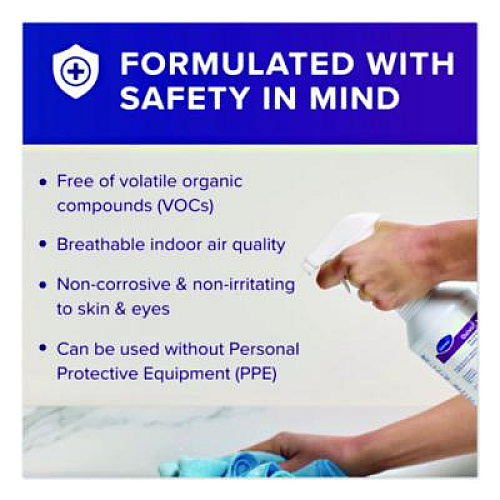 Diversey Oxivir TB Disinfectant Wipes, 7 x 6, White, 60/Canister, 12 Canisters/Carton (5388471)