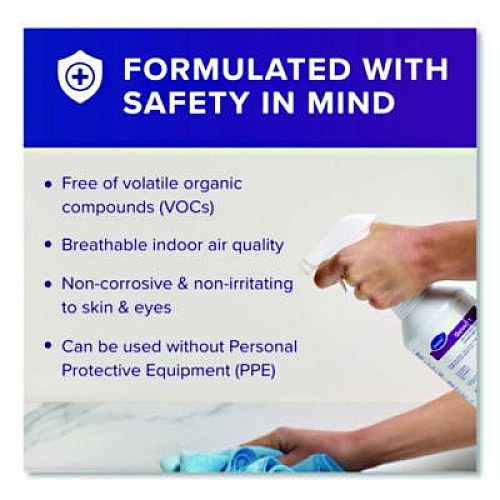 Diversey Oxivir 1 RTU Disinfectant Cleaner, 32 oz Spray Bottle, 12/Carton (100850916)