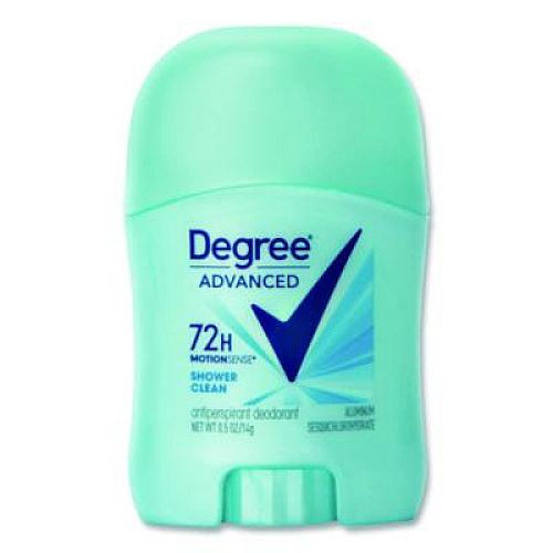 Degree Women Invisible Solid Anti-Perspirant/Deodorant, Shower Clean Scent, 0.5 oz Stick, 36/Carton (CB564300)