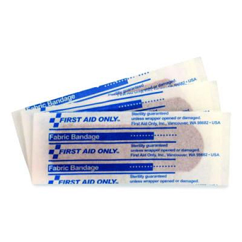 First Aid Only Fingertip Bandages, 1.75 x 2, 10/Box (1010)