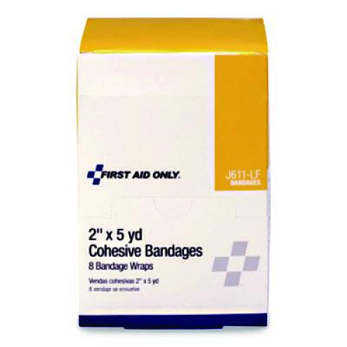 First Aid Only Bandage Wrap You Can Tear, 2" x 15 ft, 8/Box (5910)