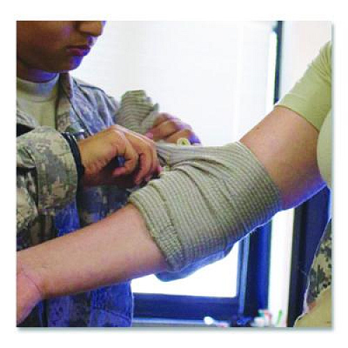 First Aid Only Emergency Trauma Bandage, Fabric, 4" Wide (91152)