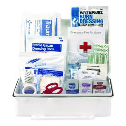 First Aid Only ANSI 2021 First Aid Kit for 25 People, 94 Pieces, Plastic Case (91324)