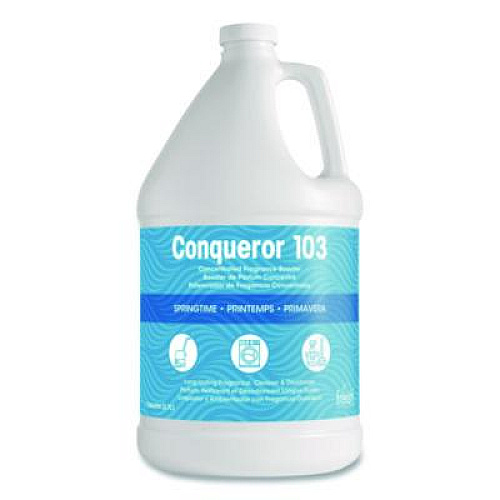 Fresh Products Conqueror 103 Odor Counteractant Concentrate, Springtime, 1 gal Bottle, 4/Carton (1WBST)