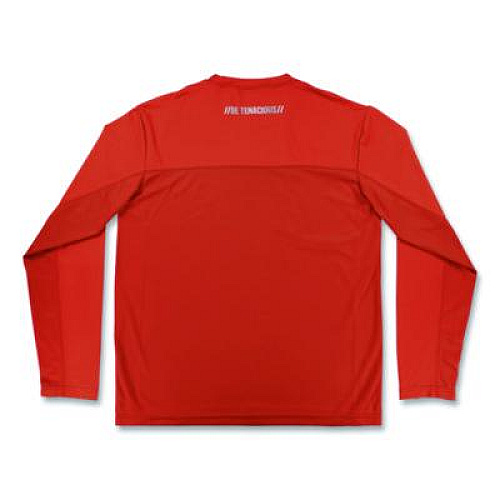 ergodyne Chill-Its 6689 Cooling Long Sleeve Sun Shirt with UV Protection, Small, Orange (12177)