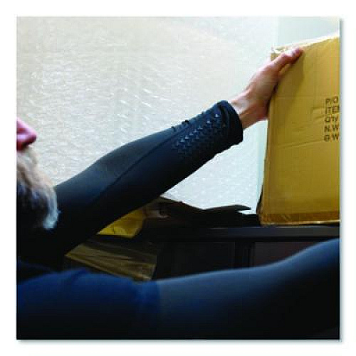 ergodyne Chill-Its 6691 Cooling Arm Sleeves with Box-Handling Grip, Polyester/Spandex, X-Large, Black, Pair (12389)