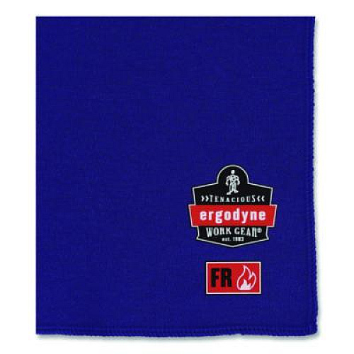 ergodyne Chill-Its 6606FR FR Cooling Towel, Modacrylic Knit, One Size Fits Most, Blue (12437)
