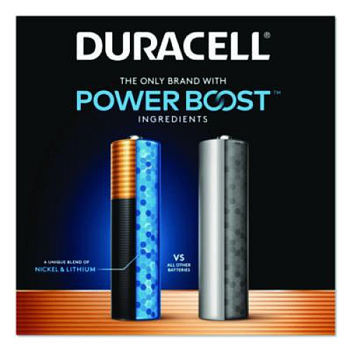Duracell Power Boost CopperTop Alkaline AA Batteries, 36/Pack, 4 Packs/Carton (AACTBULK36CT)