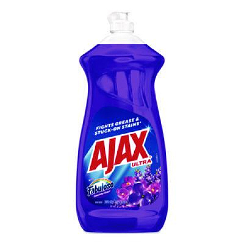 Ajax Dish Detergent, Fabuloso Scent, 28 oz Bottle, 9/Carton (61037540CT)