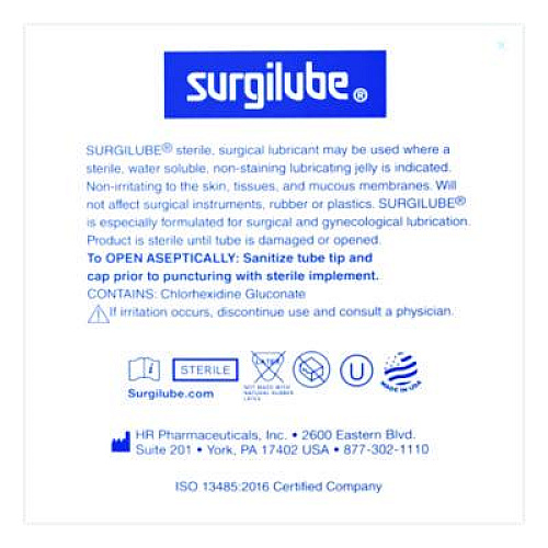 SurgiLube Lubricating Jelly, 4.25 oz Tube (325983)