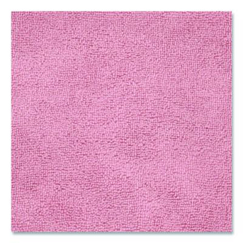 Boardwalk Microfiber Cloths, 12 x 12, Pink, 12/Pack (12PINCLOTH)