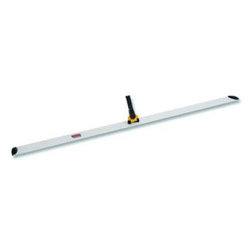 Rubbermaid Commercial HYGEN HYGEN Quick Connect Single-Sided Frame, 60 x 3, Aluminum, Yellow, 6/Carton (Q595YEL)