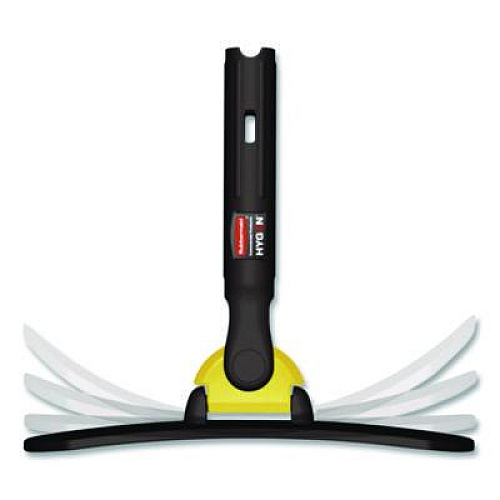 Rubbermaid Commercial Microfiber Flexi Frame, 13 1/8w x 5 3/8d, Black (Q855)