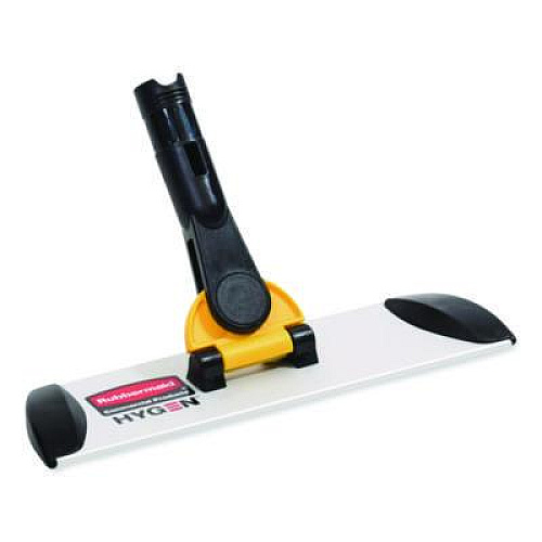 Rubbermaid Commercial HYGEN Wall/Stairs Quick Connect Frame, 11w x 3 1/2d, Yellow (Q550)