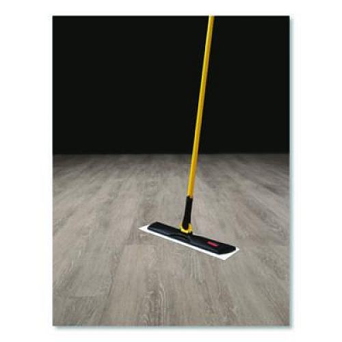 Rubbermaid Commercial HYGEN HYGEN Quick Connect Single-Sided Frame, 18w x 3 3/8d, Plastic, Black (Q559BLA)