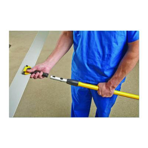 Rubbermaid Commercial HYGEN HYGEN Quick Connect Single-Sided Frame, 35" x 3", Yellow (Q580YEL)
