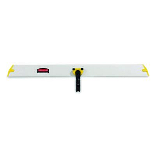 Rubbermaid Commercial HYGEN HYGEN Quick Connect Single-Sided Frame, 35" x 3", Yellow (Q580YEL)