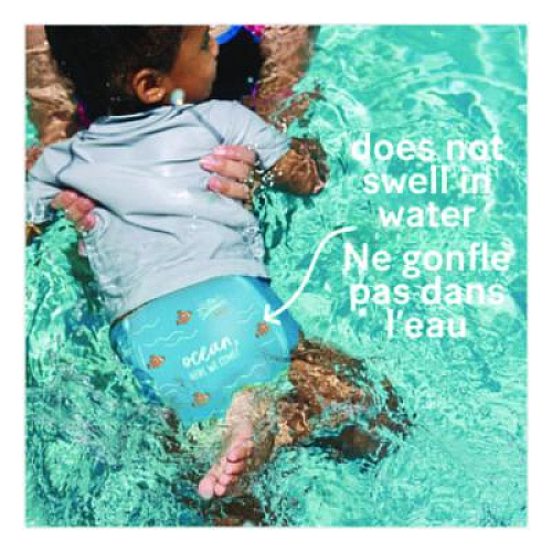 Huggies Little Swimmers, Size 4, 24 lbs to 34 lbs, 11/Pack, 8 Packs/Carton (18342)