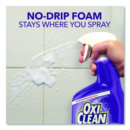 OxiClean Plus Bleach Mold and Mildew Stain Remover, Citrus Scent, 30 oz Spray Bottle, 8/Carton (5703730000)