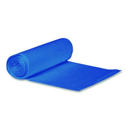 Heritage Linear Low Density Health Care Can Liners, Soiled Linen, 30 gal, 1.3 mil, 30" x 43", Blue, 200/Carton (B6043PX)
