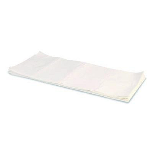 Heritage Linear Low-Density Can Liners, 33 gal, 2 mil, 33" x 39", Clear, Flat Pack, 100/Carton (2404016)